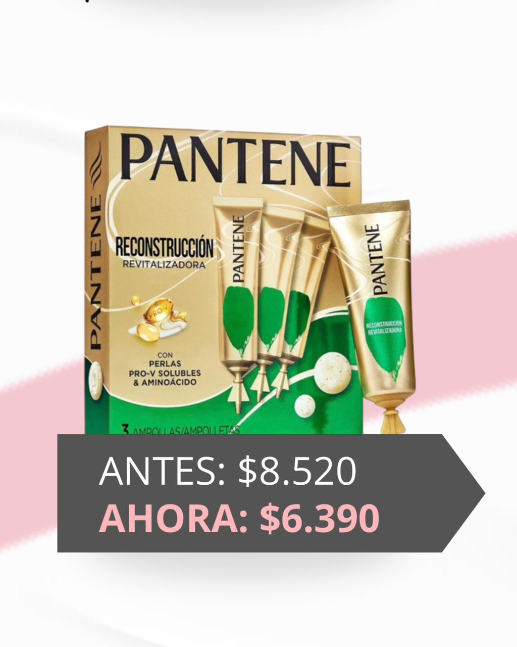Pantene Ampollas x 3