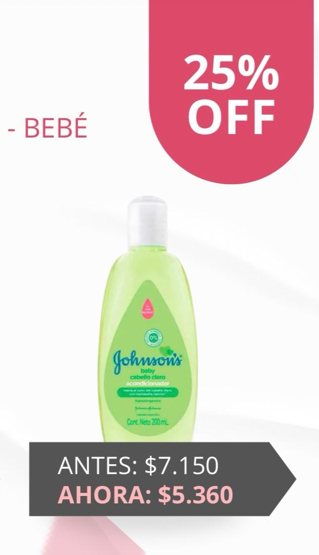 JOHNSONS baby cabello claro