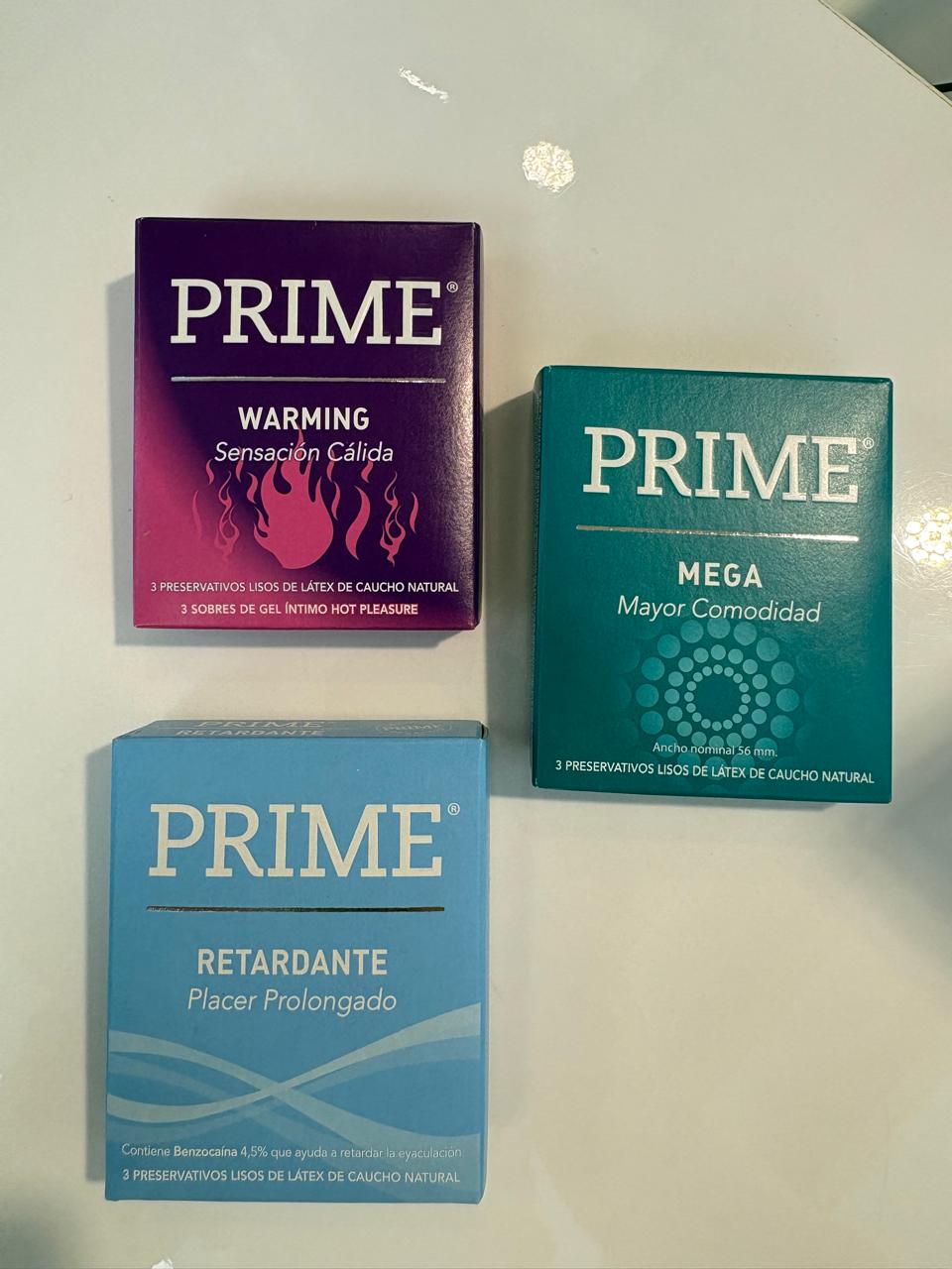 PRIME PRESERVATIVOS x3 un