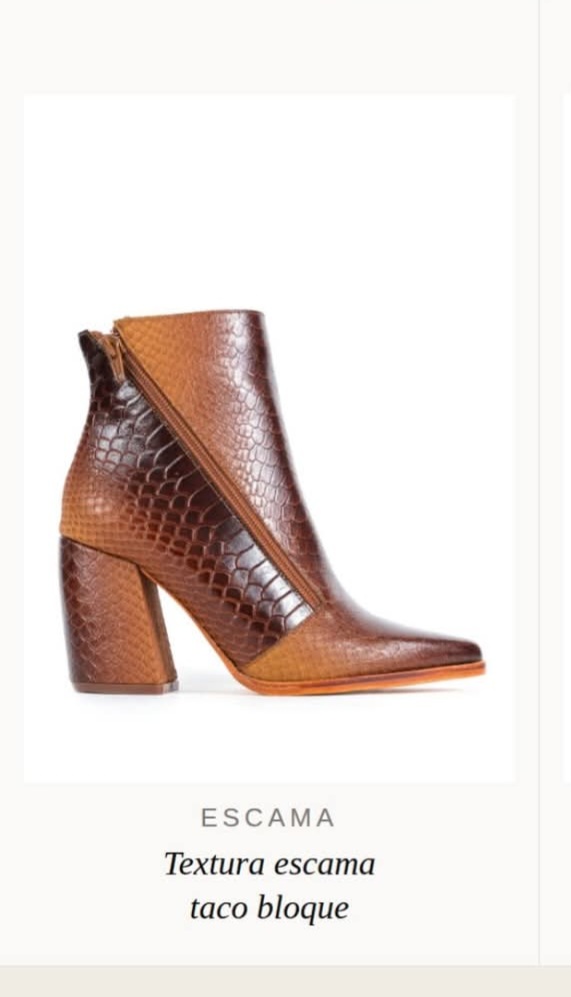 Botas media caña marron