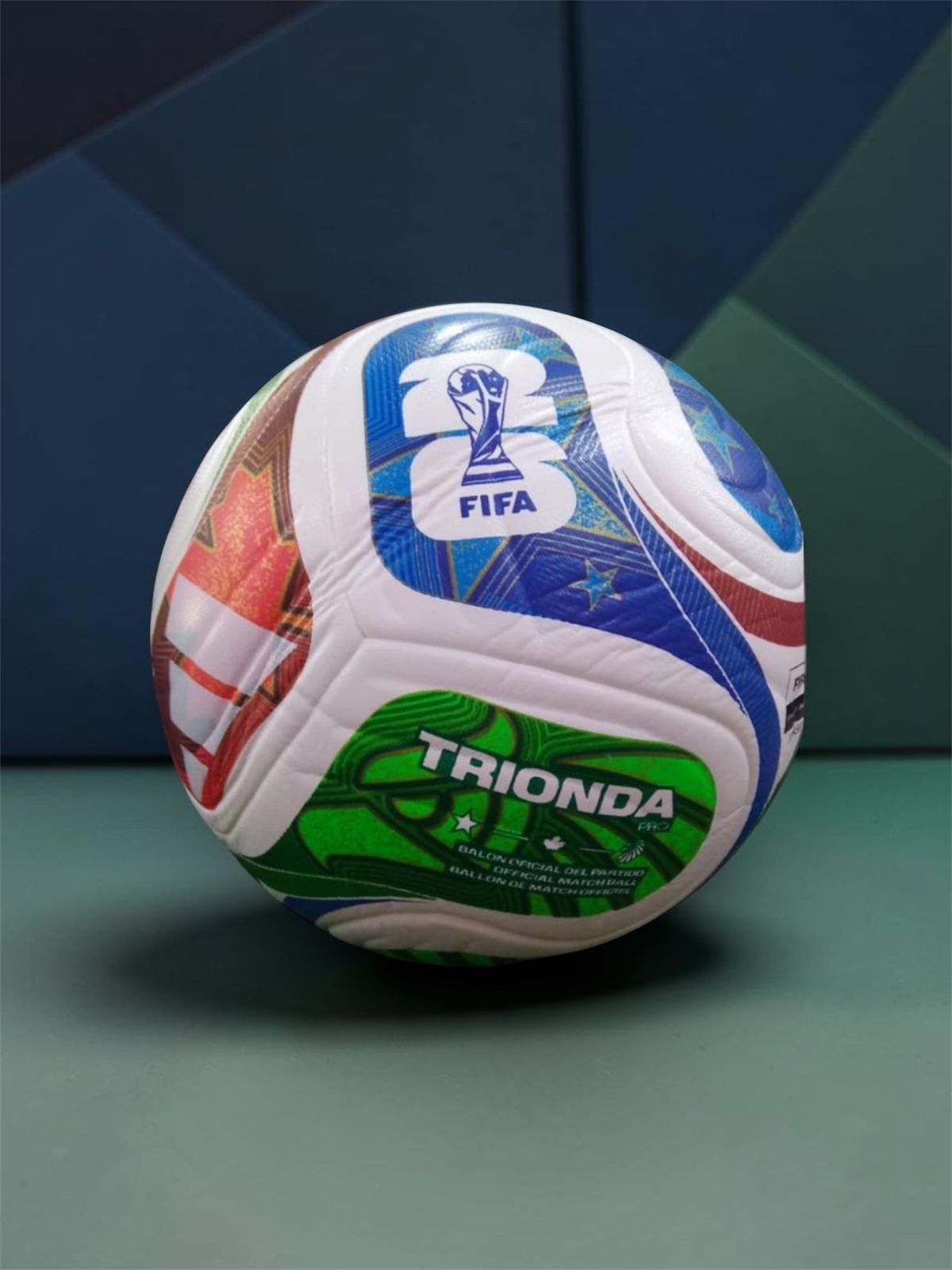 Pelota de fútbol Trionda estilo mundialista